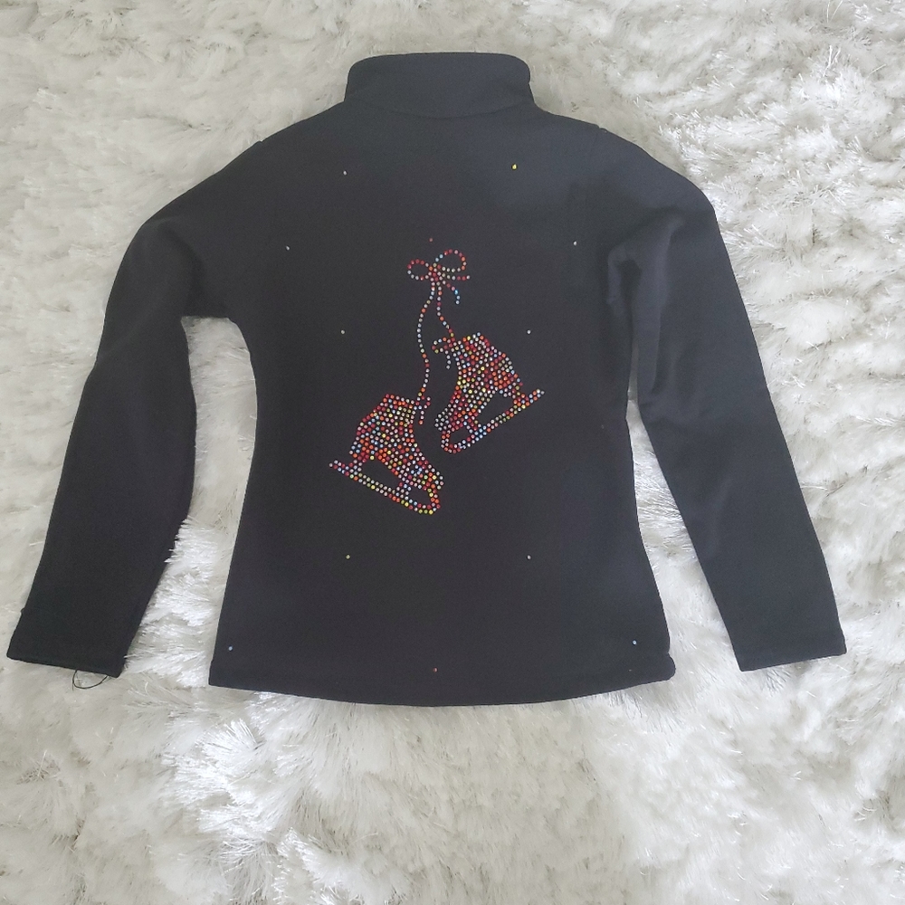 Girls  Medium Ice Fire Skating jacket